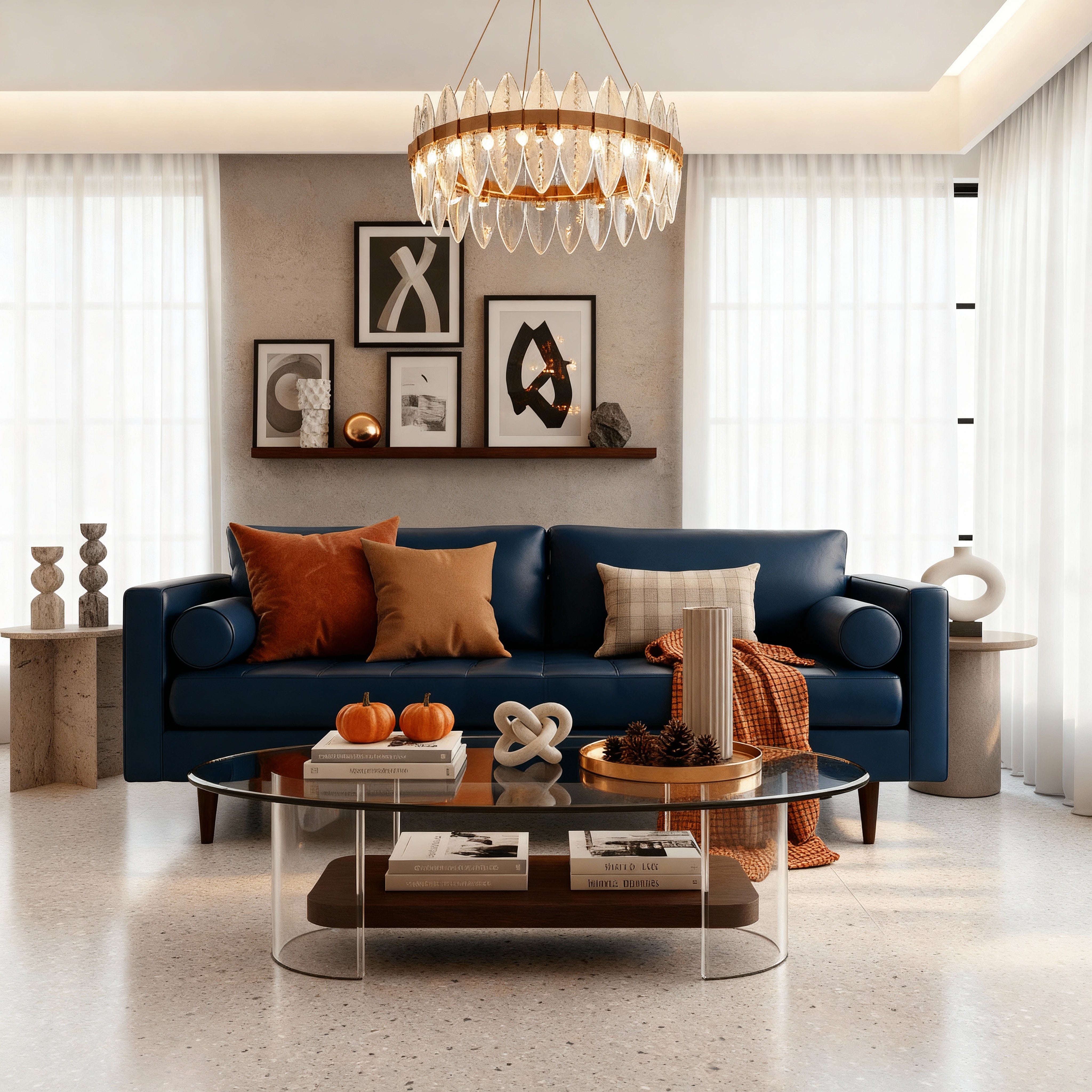 Ayden Leather Sofa