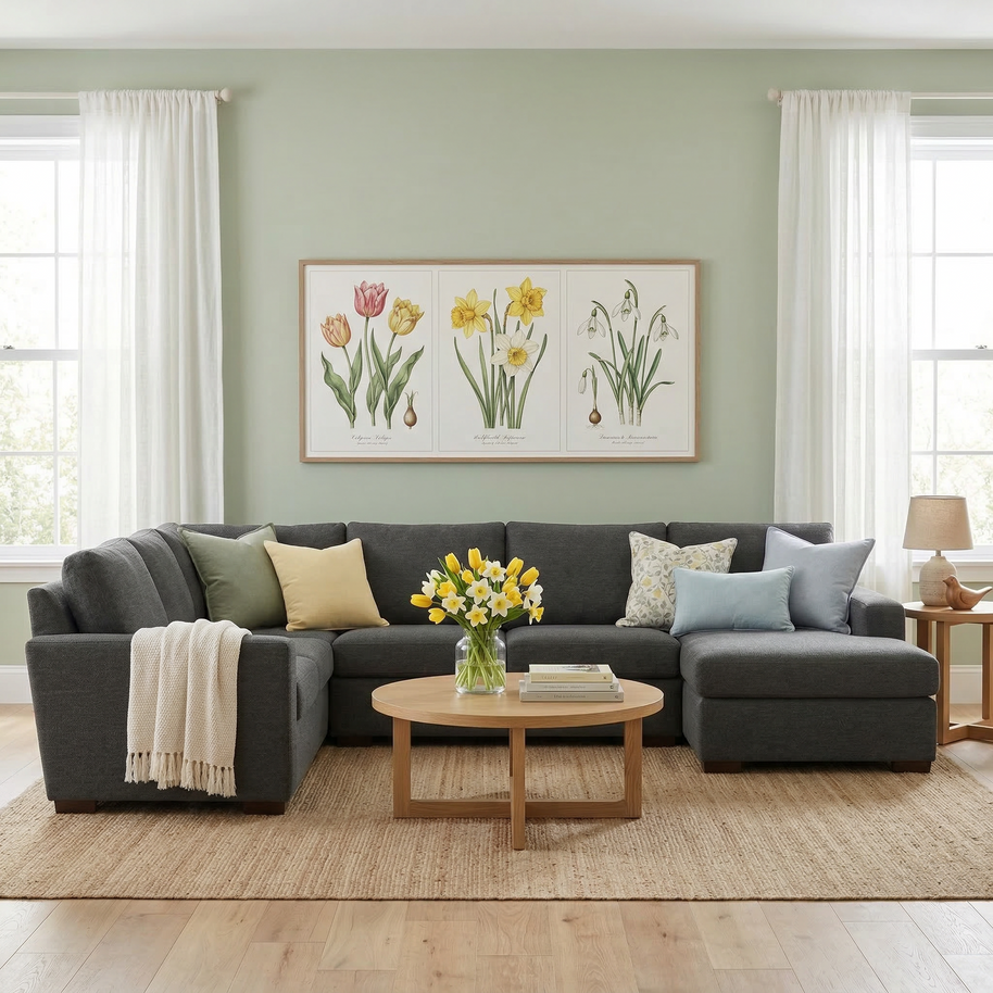 Bentley Corner Sectional With Right Chaise