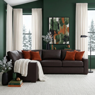 Bentley Leather Corner Sectional