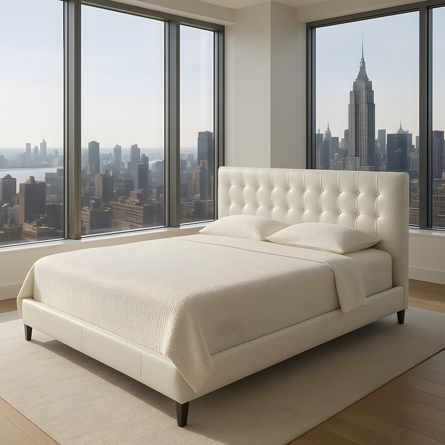 Brooklyn Leather Bed