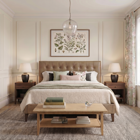 Brooklyn Leather Bed