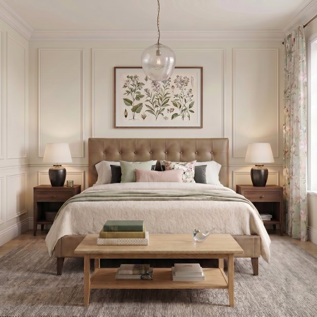 Brooklyn Leather Bed