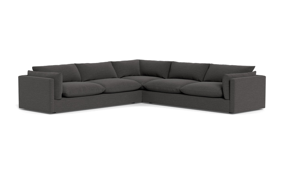 Jaycee Corner Sectional-Fabric Sectional-Curious Charcoal-MAK Modern