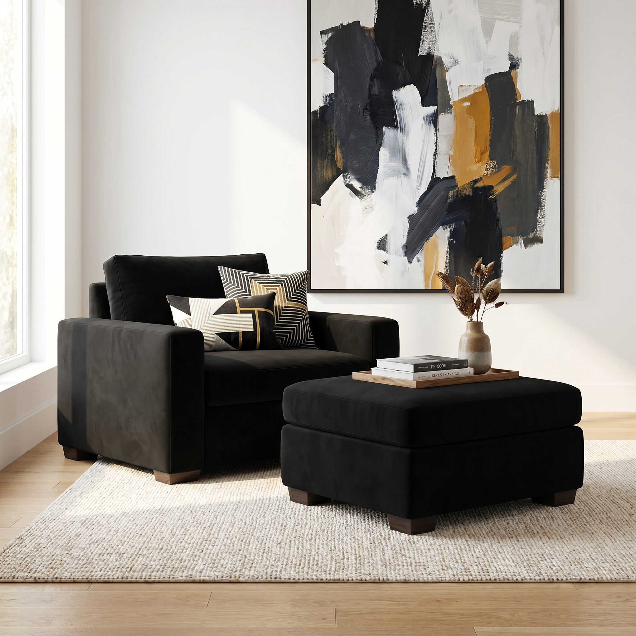 Jett Cocktail Ottoman