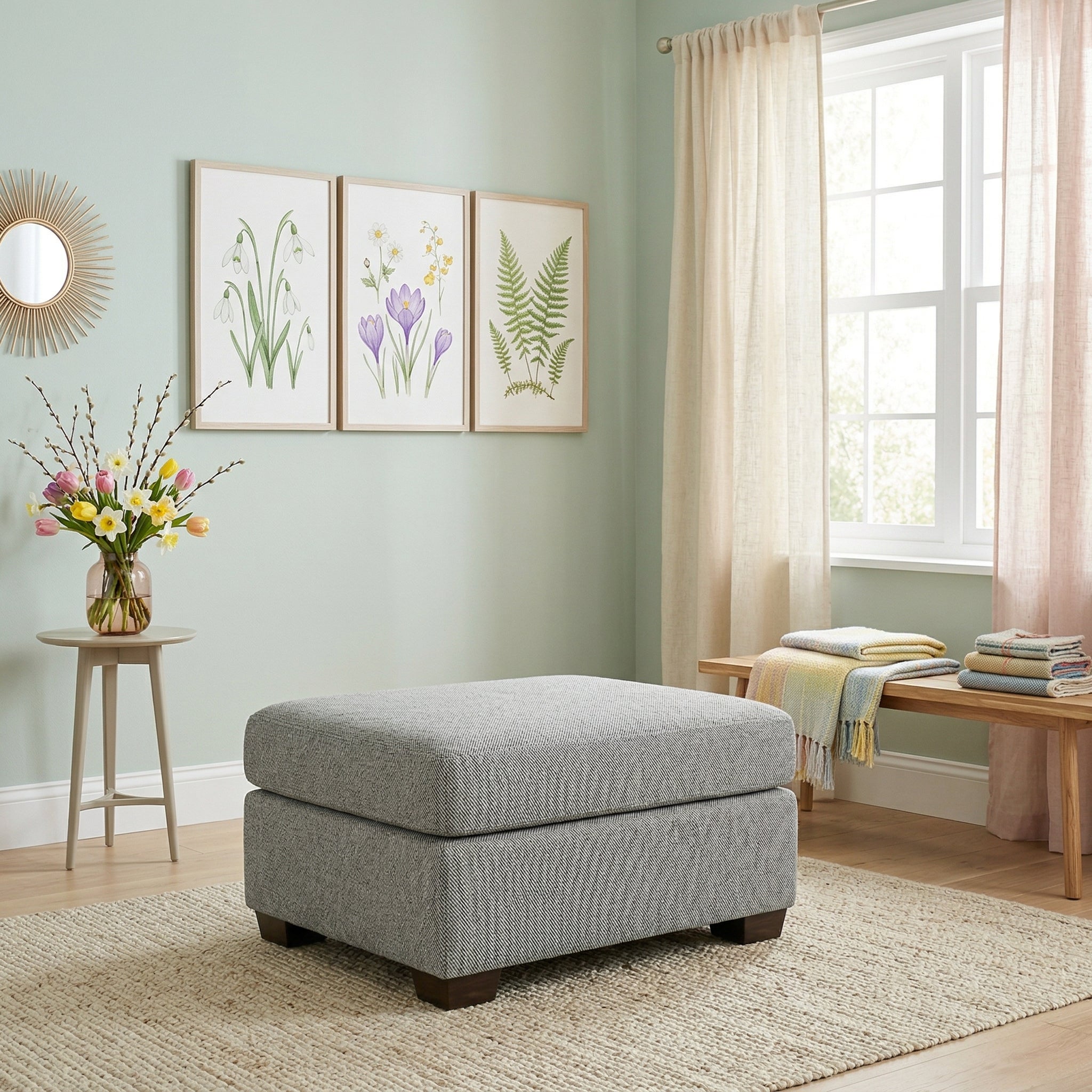 Jett Cocktail Ottoman