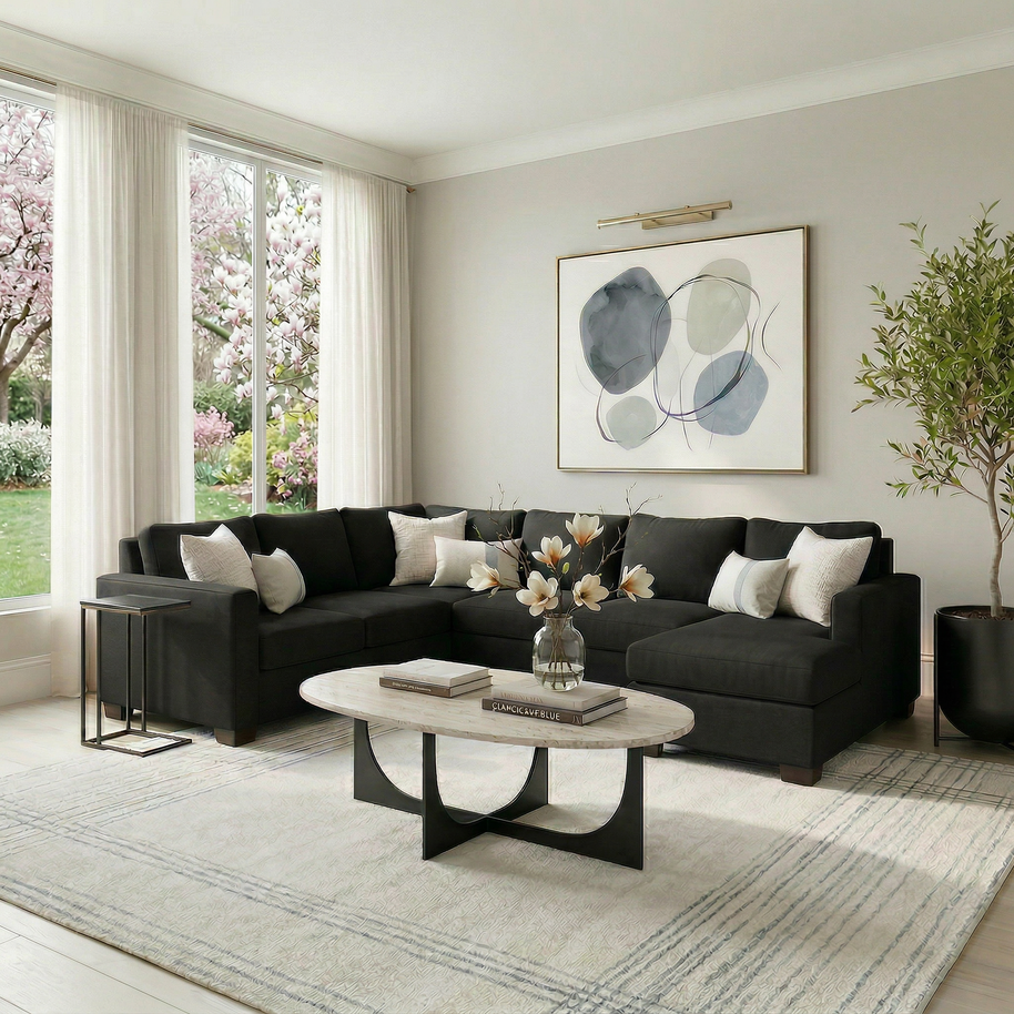 Jett Corner Sectional With Right Chaise