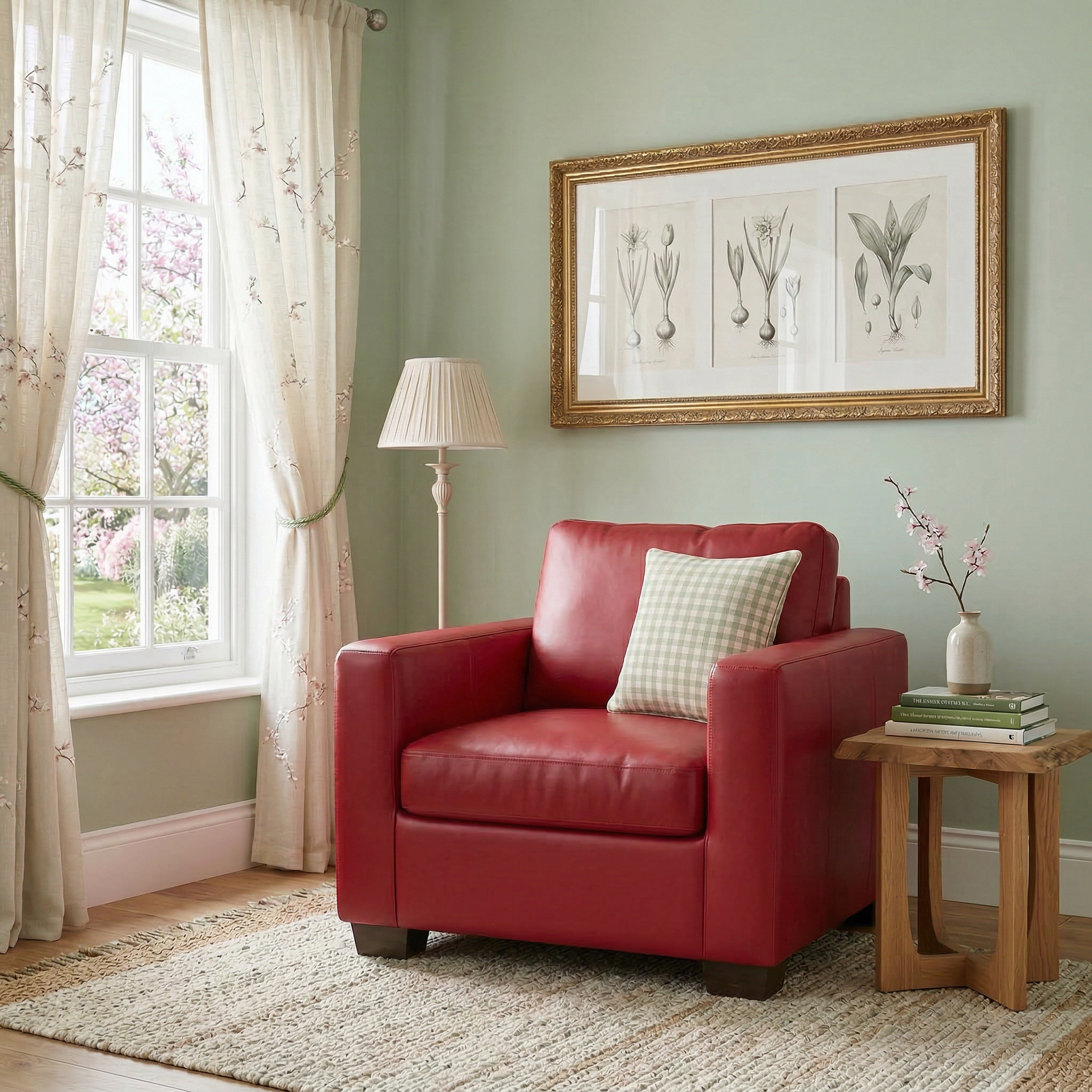 Jett Leather Arm Chair