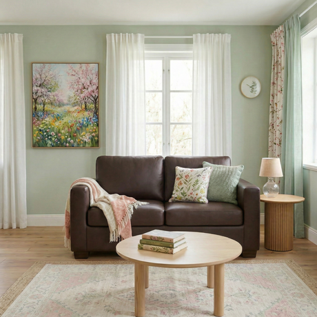 Jett Leather Loveseat