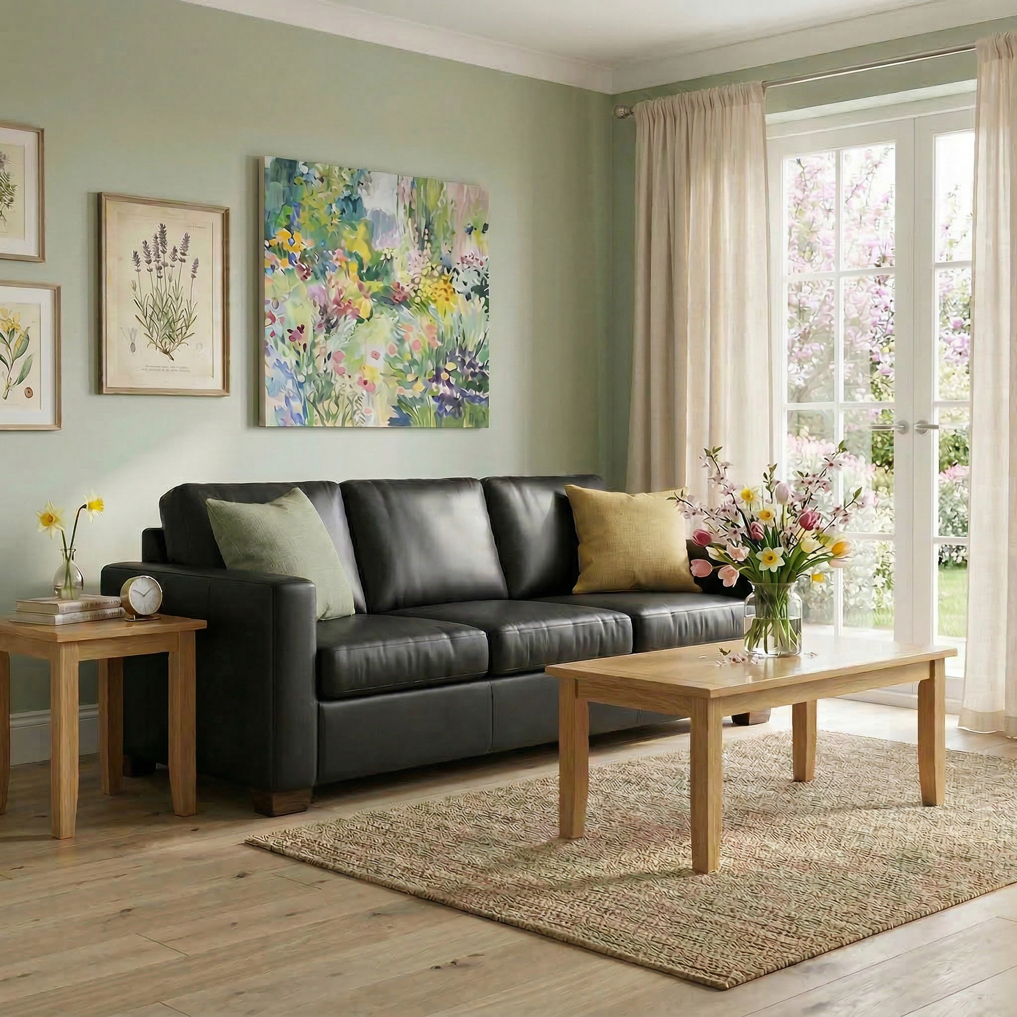 Jett Leather Sofa
