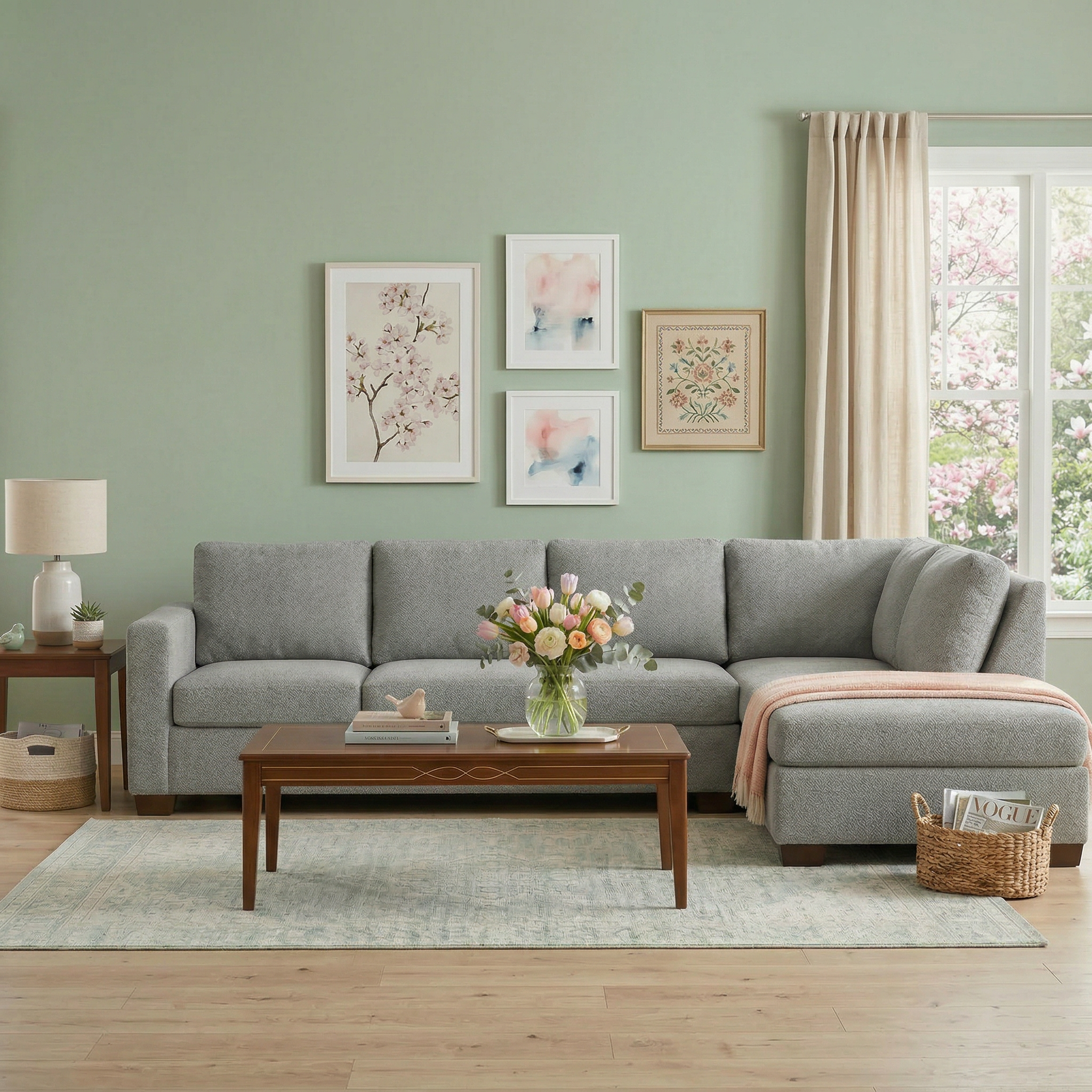Jett Right Chaise Sectional