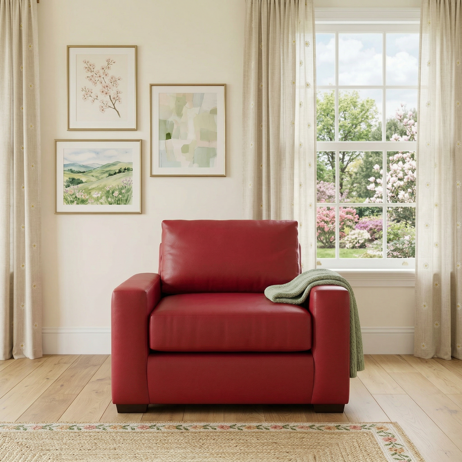 Kai Leather Arm Chair