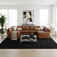 Kai Leather U Sectional