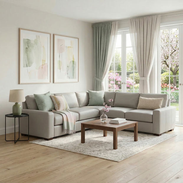 Kai Leather Corner Sectional