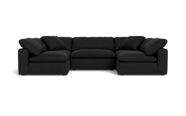 Kooper U Sectional-Merit Onyx-MAK Modern