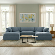 Kooper 3 Piece Sofa With Double Ottoman