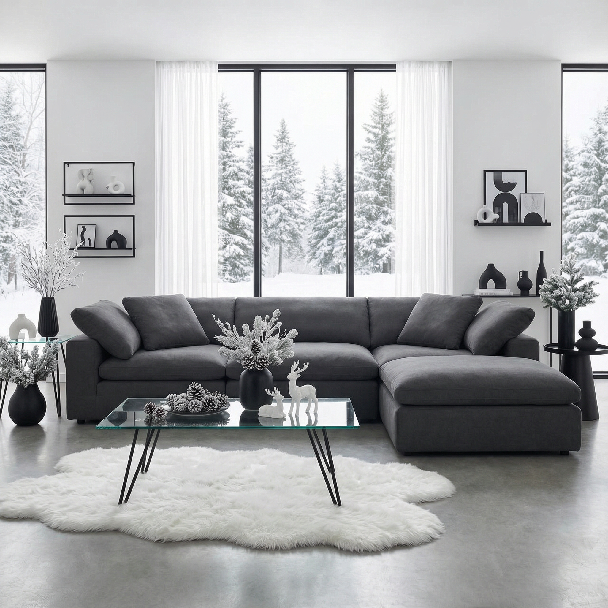 Kooper Modular Sectional With Ottoman