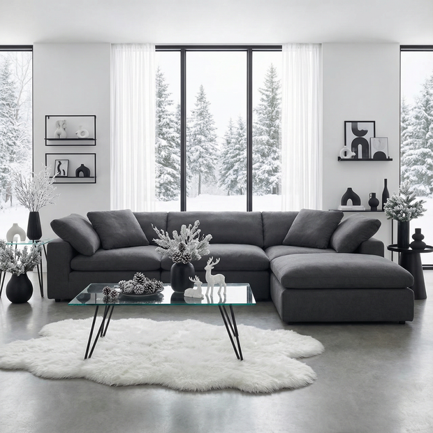 Kooper Modular Sectional With Ottoman