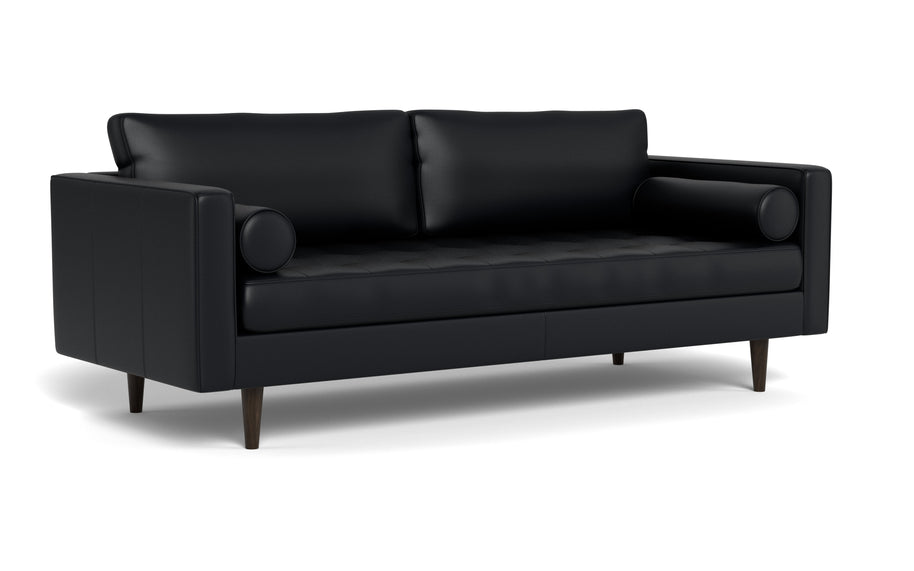 Ayden Leather Sofa-Leather Sofa-Tribeca Black Leather-MAK Modern