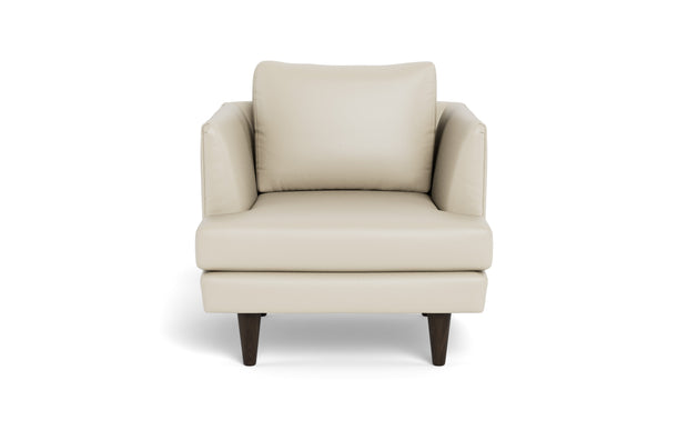 Skyline Leather Arm Chair-Leather Sofa-Tribeca Cream Leather-MAK Modern