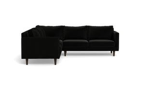 Maverick Corner Sectional-Fabric Sectional-Superb Gun Metal-MAK Modern