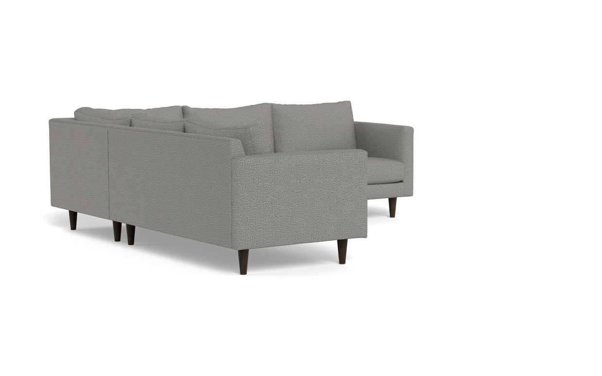 Maverick Corner Sectional-Fabric Sectional-Alley Pepper-MAK Modern