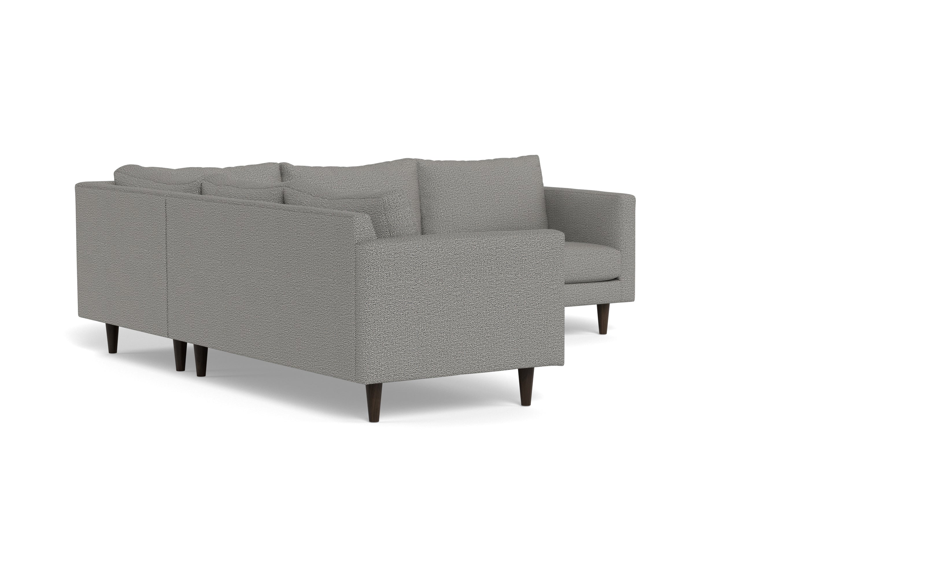Maverick Corner Sectional-Fabric Sectional-Alley Pepper-MAK Modern