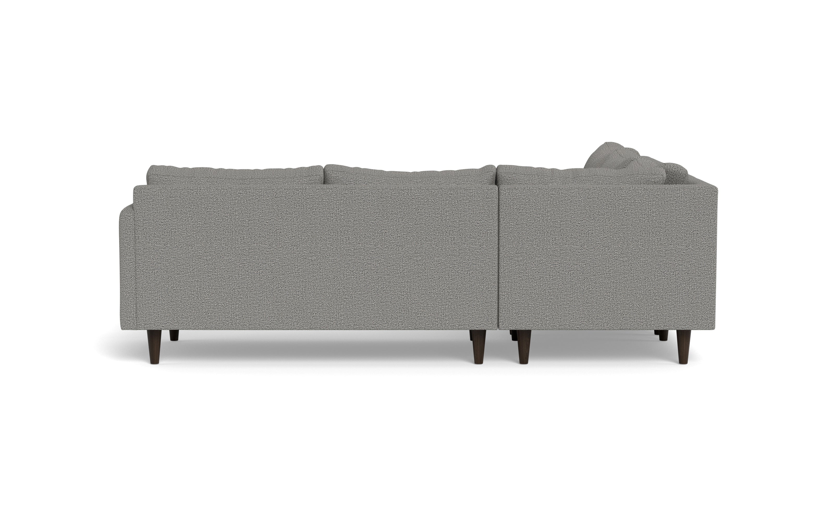 Maverick Corner Sectional-Fabric Sectional-Alley Pepper-MAK Modern