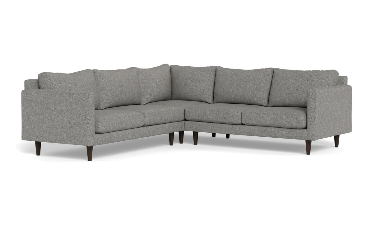 Maverick Corner Sectional-Fabric Sectional-Alley Pepper-MAK Modern