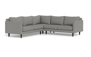 Maverick Corner Sectional-Fabric Sectional-Alley Pepper-MAK Modern
