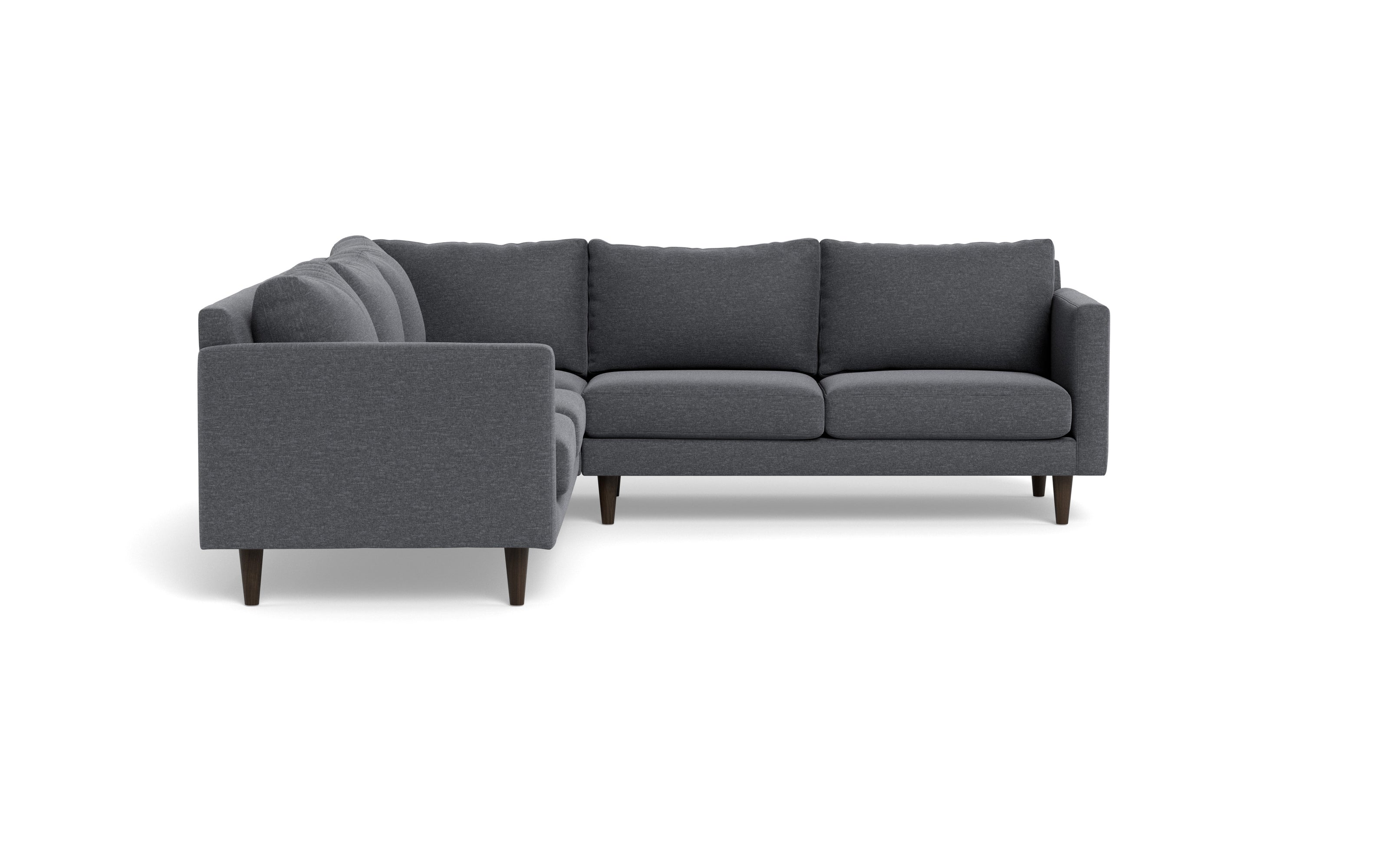 Maverick Corner Sectional-Fabric Sectional-Bennett Charcoal-MAK Modern