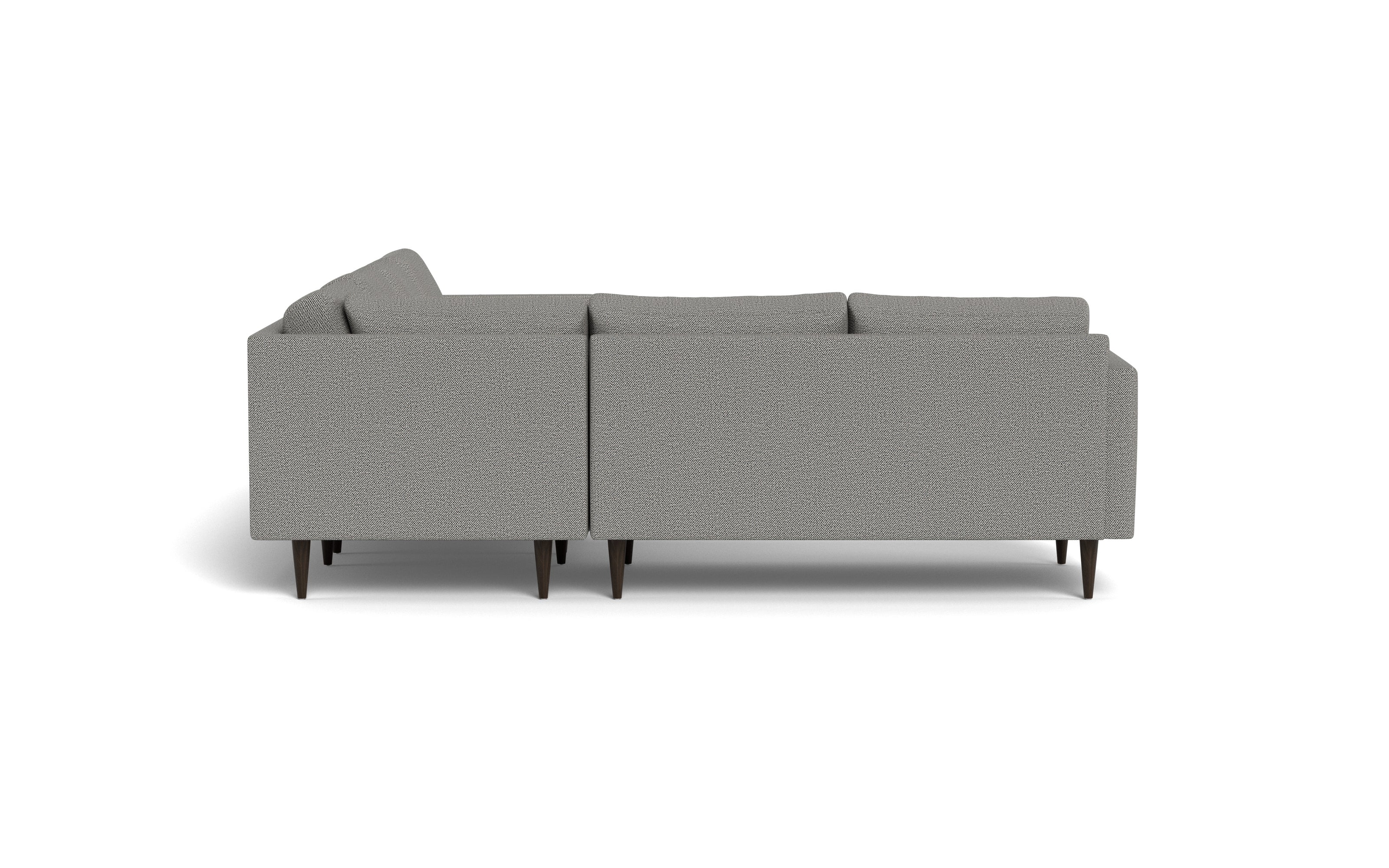 Maverick Corner Sectional With Right Chaise-Fabric Sectional-Alley Pepper-MAK Modern