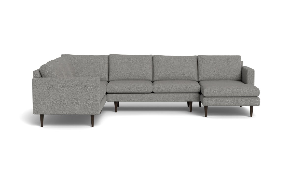 Maverick Corner Sectional With Right Chaise-Fabric Sectional-Alley Pepper-MAK Modern