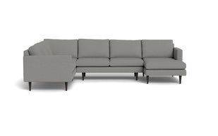 Maverick Corner Sectional With Right Chaise-Fabric Sectional-Alley Pepper-MAK Modern