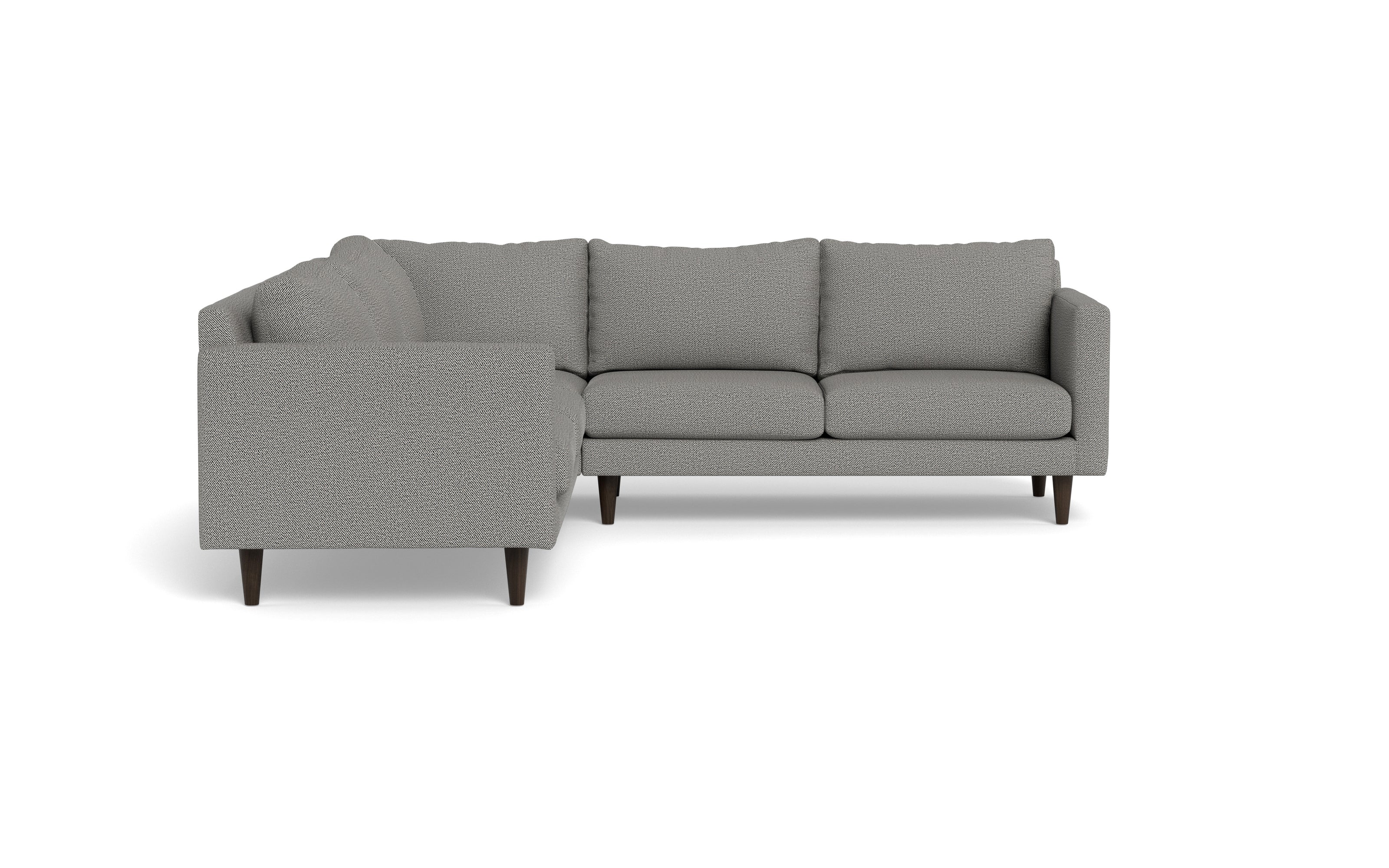 Maverick Corner Sectional-Fabric Sectional-Alley Pepper-MAK Modern
