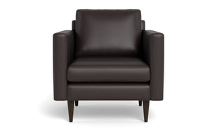 Maverick Leather Arm Chair-Fabric Sectional-Tribeca Quarry Leather-MAK Modern