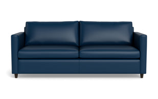 Maverick Leather Queen Sleeper Sofa-Leather Sofa-Tribeca Cobalt-MAK Modern