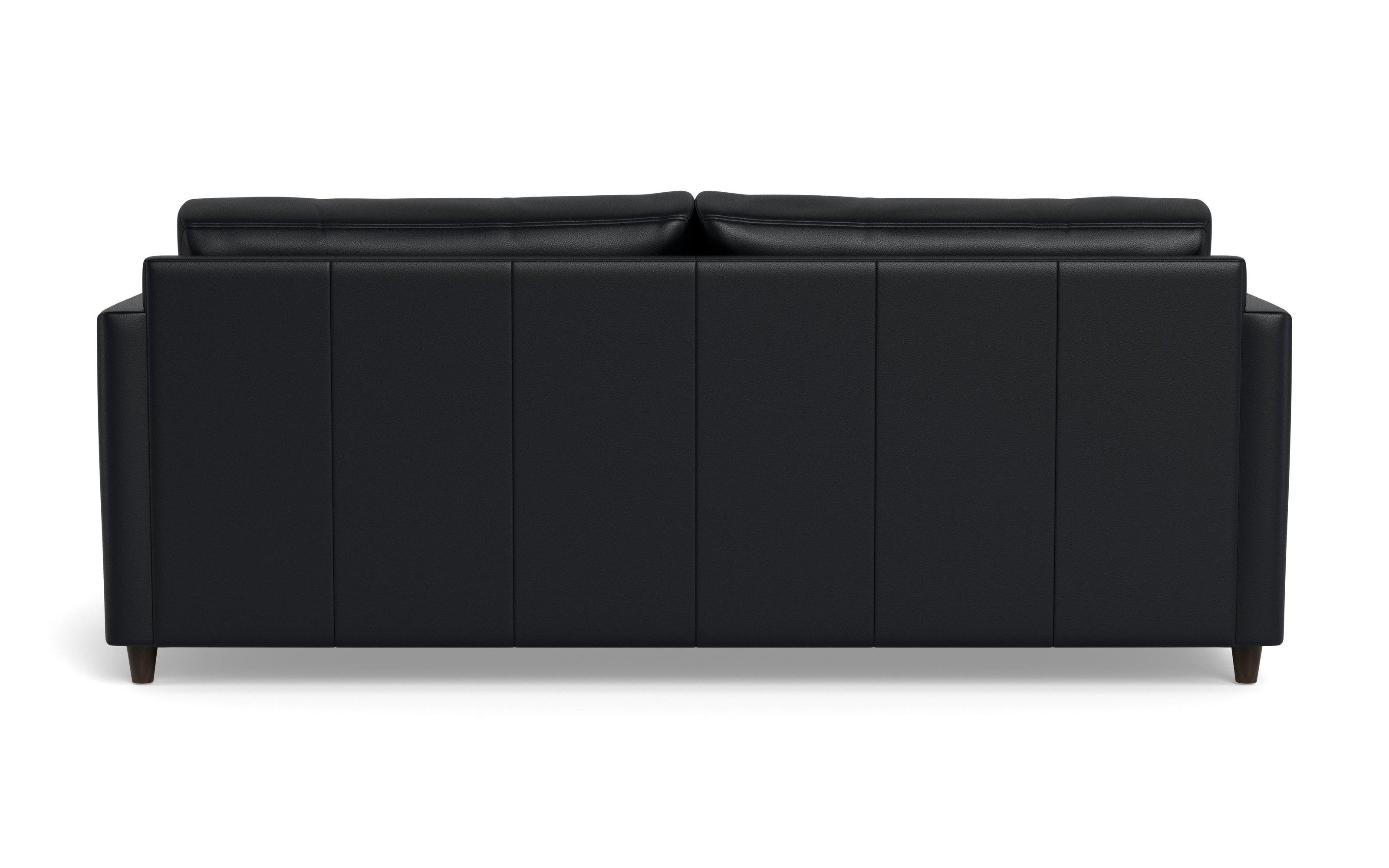 Maverick Leather Queen Sleeper Sofa-Leather Sofa-Tribeca Black Leather-MAK Modern