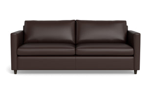 Maverick Leather Queen Sleeper Sofa-Leather Sofa-Tribeca Espresso Leather-MAK Modern