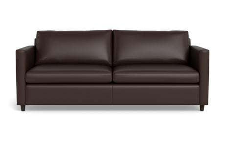 Maverick Leather Queen Sleeper Sofa-Leather Sofa-Tribeca Espresso Leather-MAK Modern