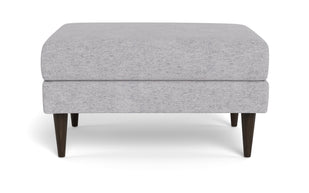 Maverick Ottoman-Travis Pewter-MAK Modern