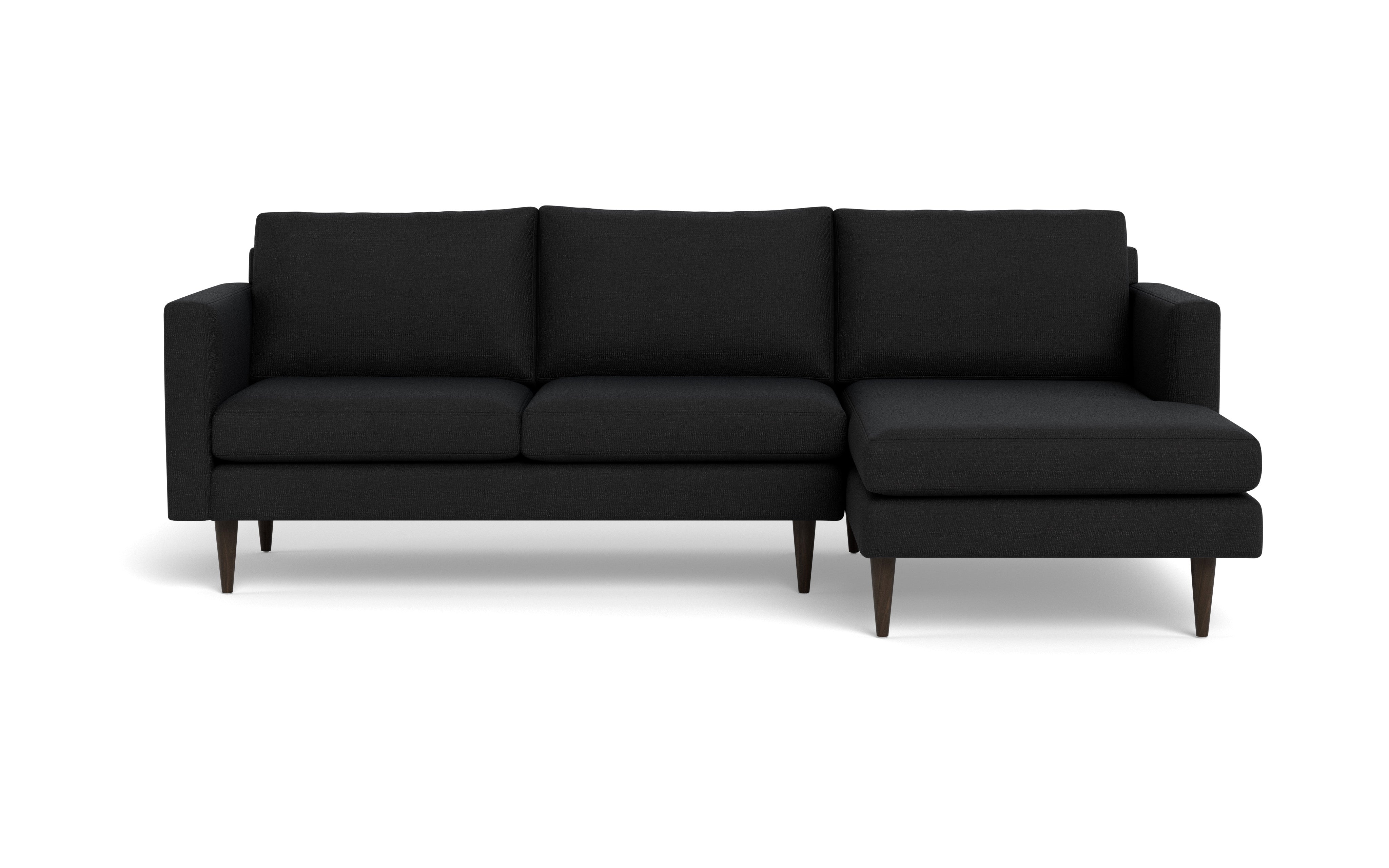 Maverick Right Chaise Sectional-Merit Onyx-MAK Modern
