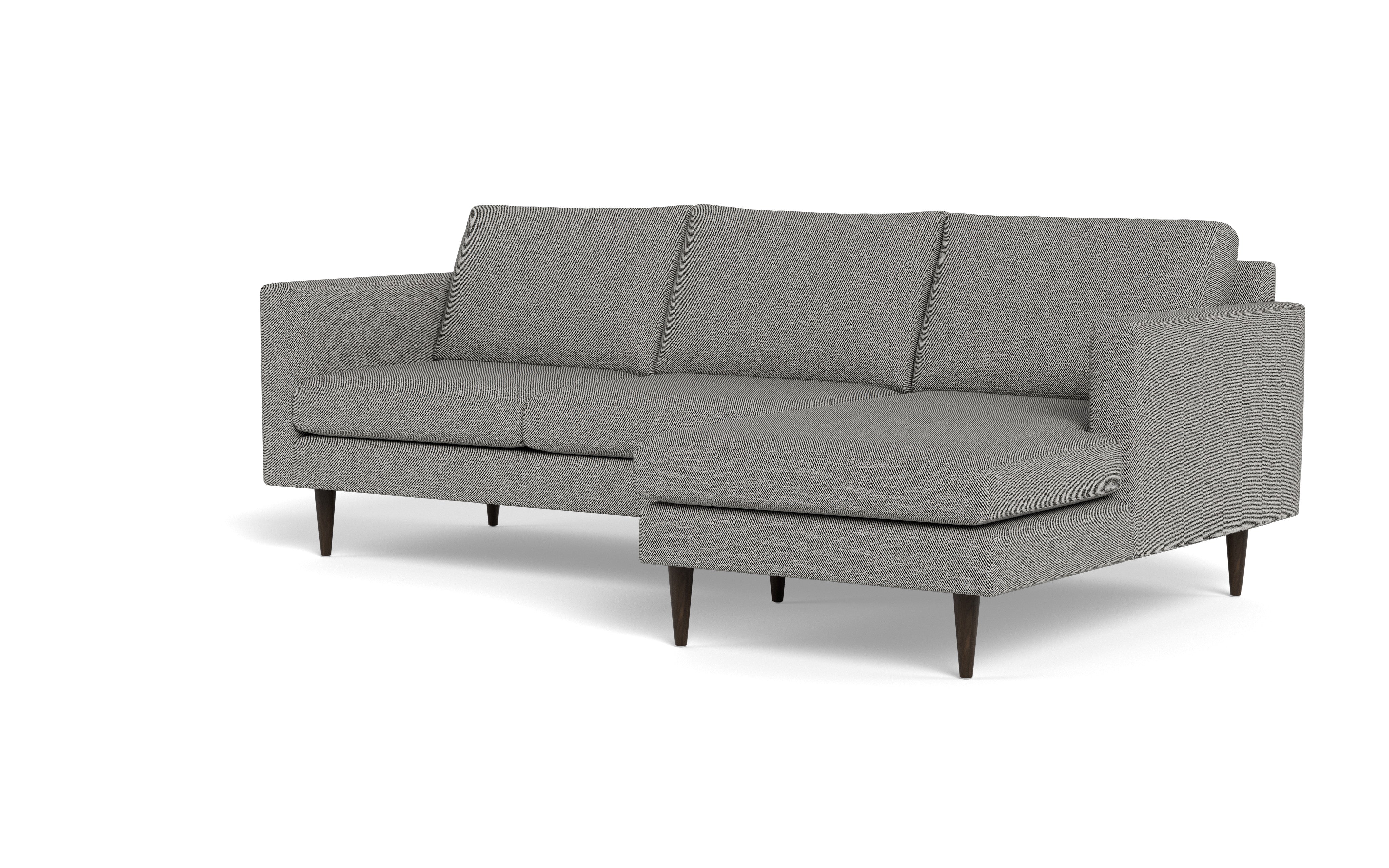 Maverick Right Chaise Sectional-Alley Pepper-MAK Modern