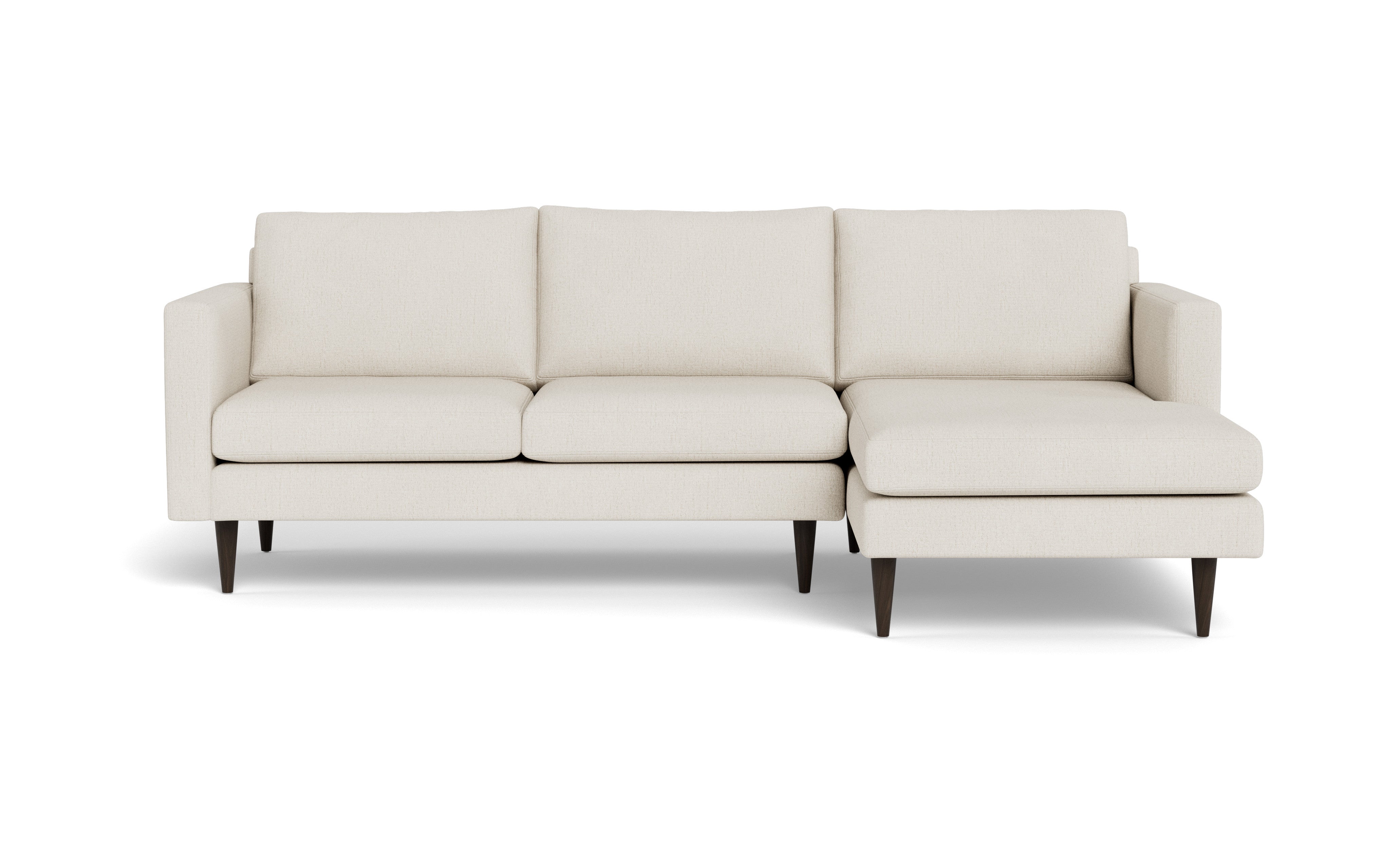 Maverick Right Chaise Sectional-Curious Snow-MAK Modern
