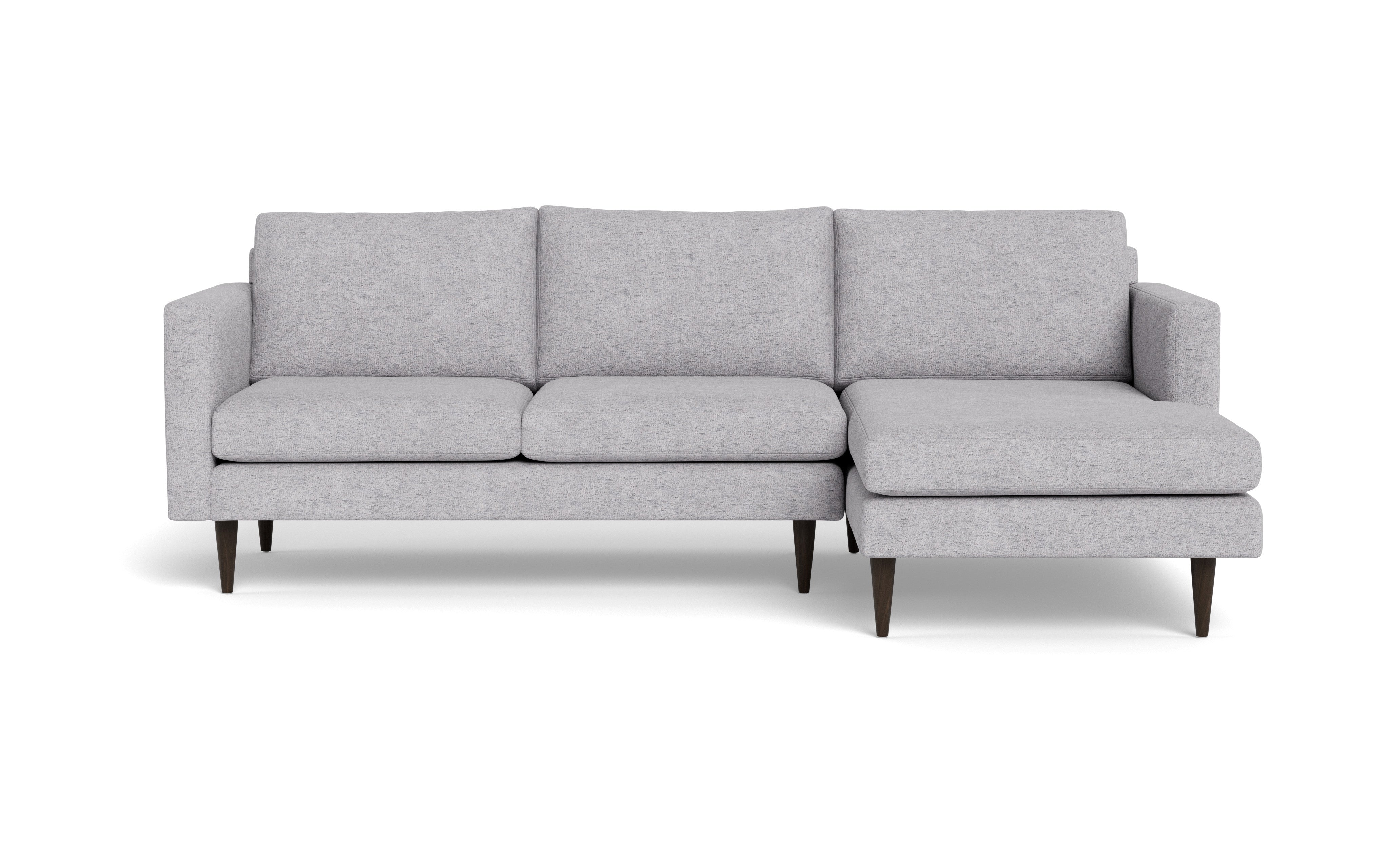 Maverick Right Chaise Sectional-Travis Pewter-MAK Modern