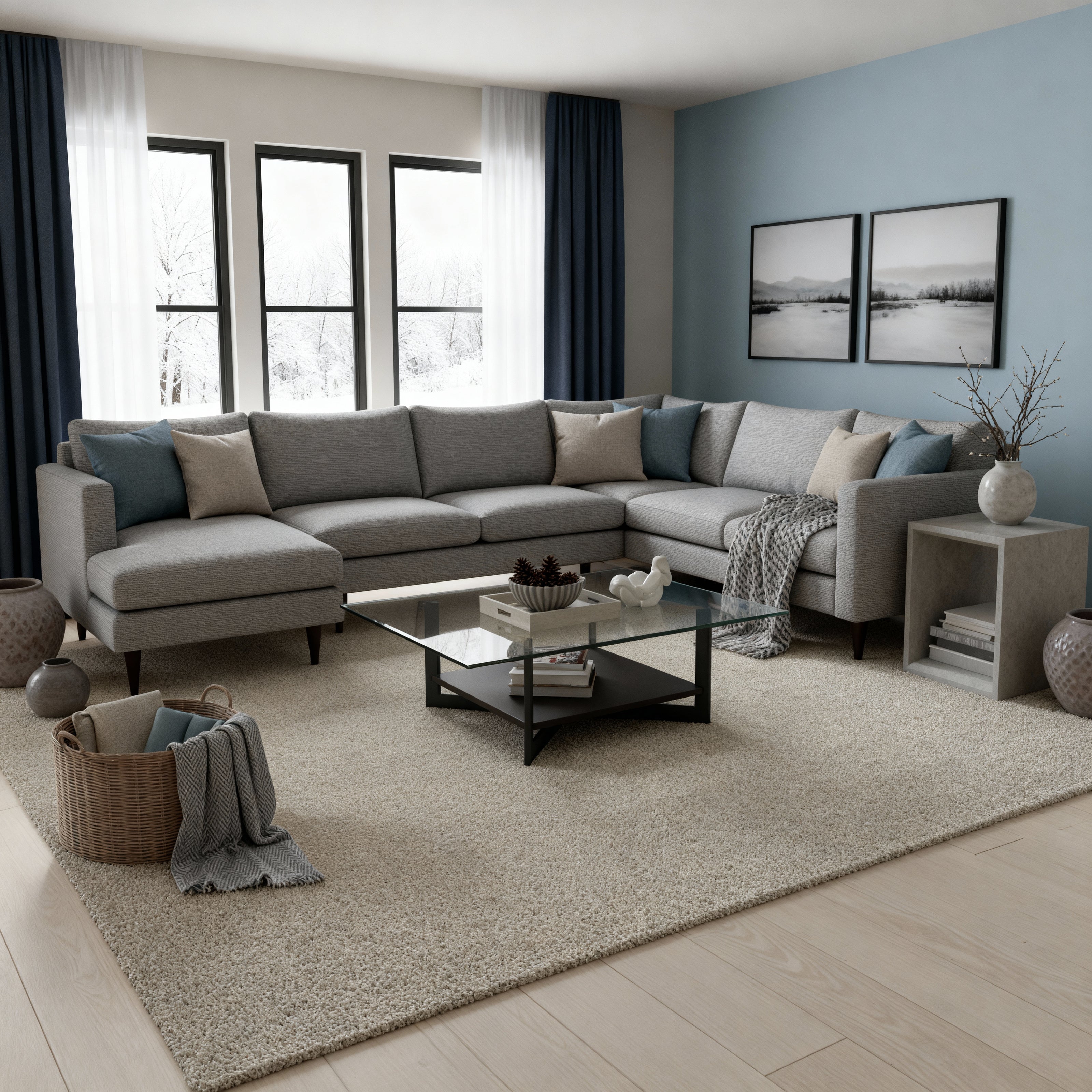 Maverick Corner Sectional With Left Chaise