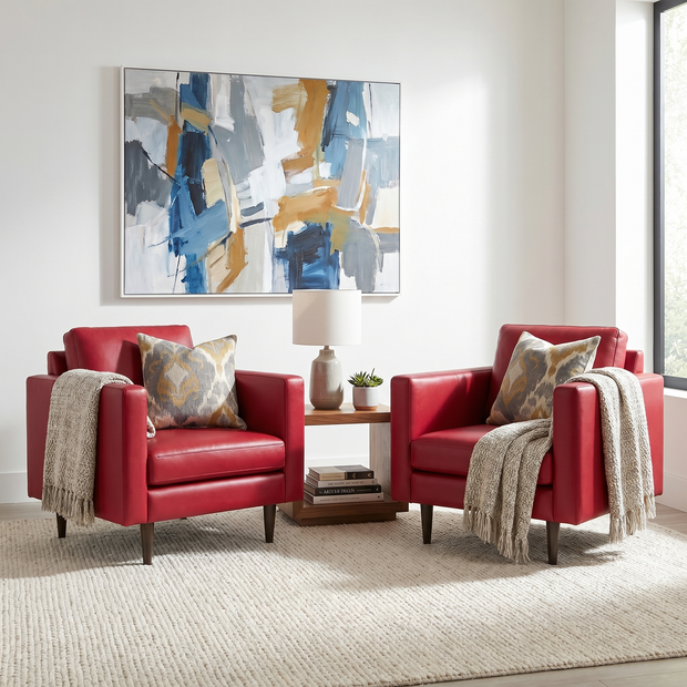 Maverick Leather Arm Chair