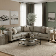 Maverick Leather Corner Sectional