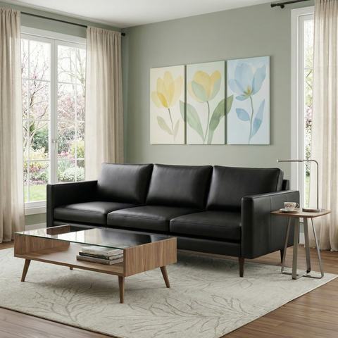 Maverick Leather Estate Sofa