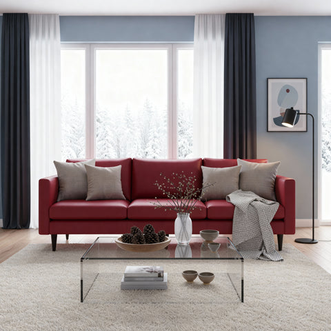 Maverick Leather Estate Sofa