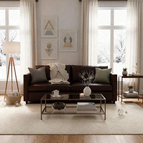 Maverick Leather Queen Sleeper Sofa